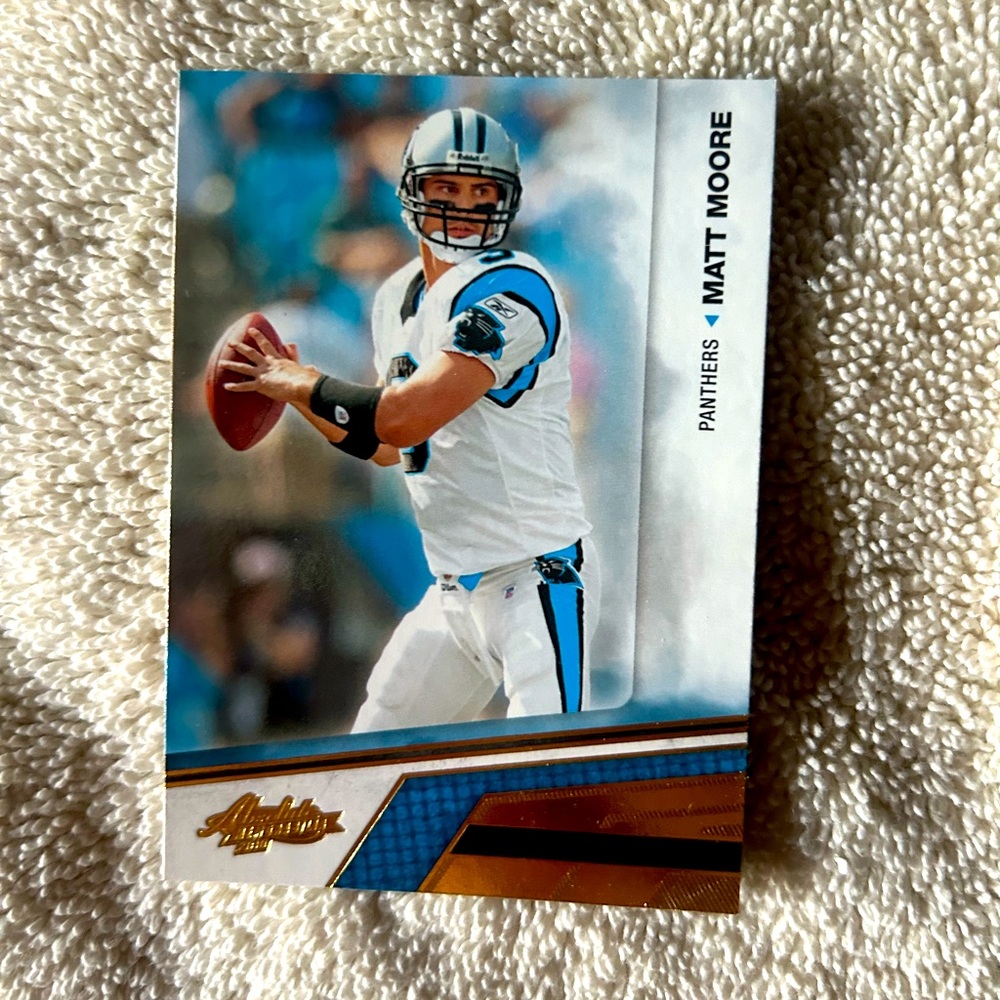 Matt Moore 2010 Panini Trading Card